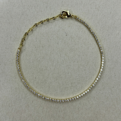 Pulseira Riviera 1,5MM Ouro - comprar online