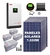 Kit Solar 6720wh X Dia Inversor 5kw /10kw 220v Casa Campo F6