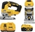 DEWALT 20V MAX XR Router, sin cable, kit de carpinterÕa, 2 herramientas DCK201P1