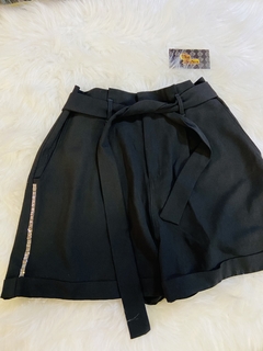 Short Preto tecido Termocolante FL - comprar online