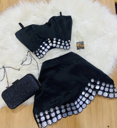 Conjunto Preto Bordado MB - The Jhones