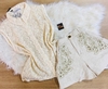 Blusa Creme Renda BC