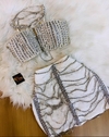 Conjunto Branco Bordado Gliter MB