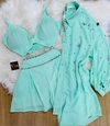 Conjunto Verde Bordado MB