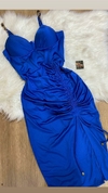 Vestido Midi Azul VL