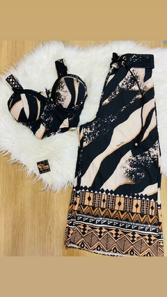 Conjunto Pantacourt Estampado VL - comprar online