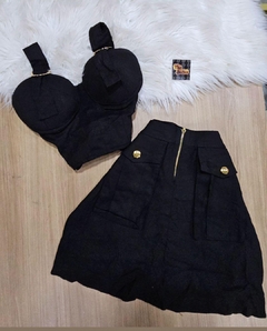 Conjunto Preto Linho VL