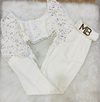 Conjunto Longo Branco MB