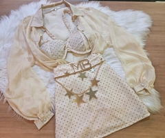 Conjunto Creme Gliter MB - The Jhones