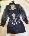 Conjunto Preto Stars Gliter MB