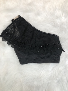 Cropped preto pedraria AV