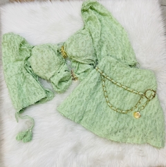 Conjunto Verde Cinto MB