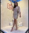 Vestido Nude Tubinho MB