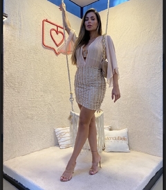 Vestido Nude Tubinho MB