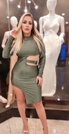 Vestido Midi Verde Termo MB