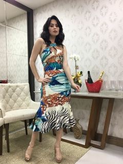 Vestido Midi Estampado FM