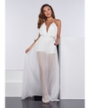 Vestido Longo Branco Bordado MB