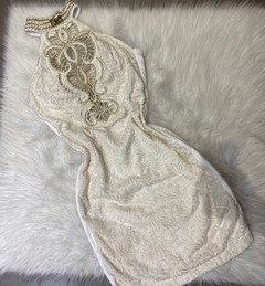 Vestido Branco Renda Bordado VL