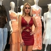 Vestido Vermelho Bordado J3