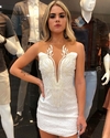 Vestido Branco Bordado MB