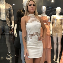 Vestido Branco Bordado MB