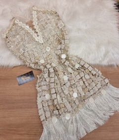 Vestido Branco Bordado MB