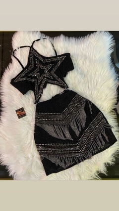 Conjunto Preto Bordado Star MB - The Jhones