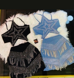 Conjunto Azul Bordado Star MB - comprar online