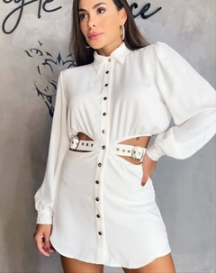 Vestido Chamise Branco MB