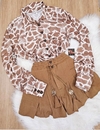 Conjunto Marrom Animal MB