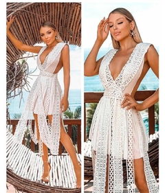 Vestido Midi Branco SP