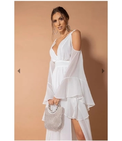 Vestido Longo Branco Tule BC - comprar online