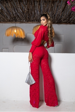 Conjunto Longo Vermelho SL - loja online