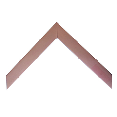 Moldura Rosé Gold 2 cm de Largura x 1 cm de Altura