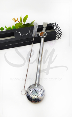 Bomba de Chimarrão Inox - comprar online