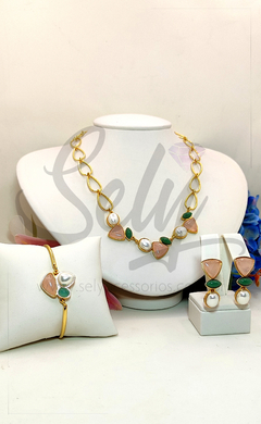 Conjunto Folheado a Ouro - loja online