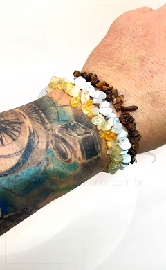 Conjunto Pulseiras - Energia e Prosperidade - Sely Acessórios