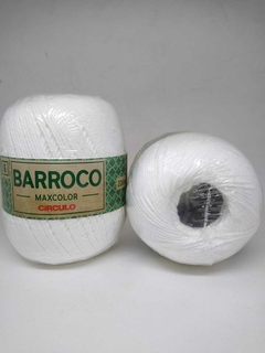 Barroco Fio 6 Maxcolor 8001 Branco 200G