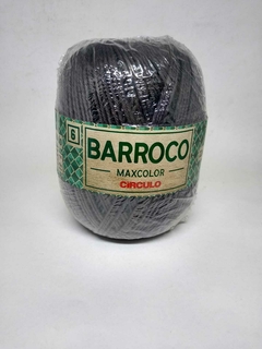 Barroco Fio 6 Maxcolor 8323 Cinza Onix 200G