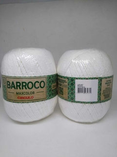 Barroco Fio 6 Maxcolor 8001 Branco 200G - comprar online