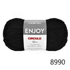 Lã Enjoy cor 8990 Circulo 100g