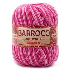 Barbante Barroco Multicolor Fio 6 - 226m - loja online