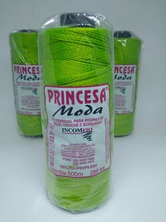 Princesa Moda 500m-3502 Verde Limão - Armarinhos Ideal 