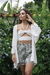 Kimono Viscolinho Intuition Off White - comprar online