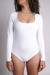 Body Lazy Decote Quadrado Off White - Moda Feminina - Loja de Roupas Online | Iruwa Clothing