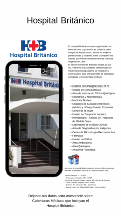 Banner de la categoría Hospital Británico