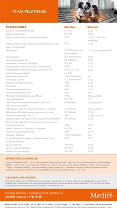 Medifé Plan Platinum - comprar online