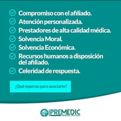 Beneficios Premedic - Gestión Prepagas