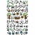 Cartela de Adesivos Panda - Funny Sticker World - comprar online