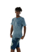 TK Camiseta Estonada Logo Azul - loja online